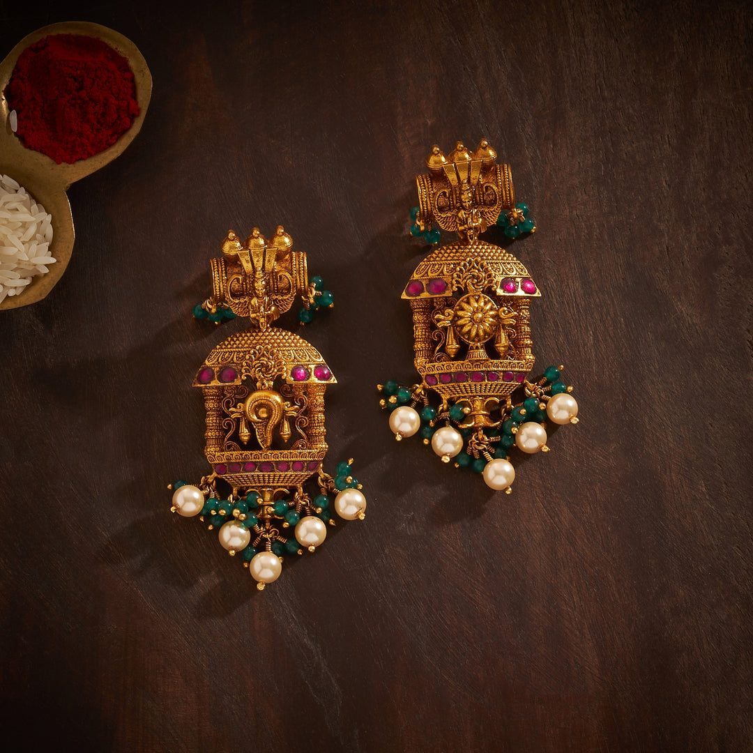 Balaji Temple Necklace Set