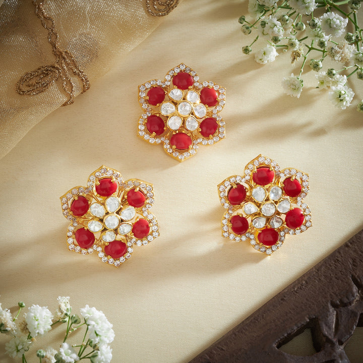 Opaline Moissanite Pendant Set