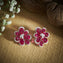 Pinkish Shine Studs