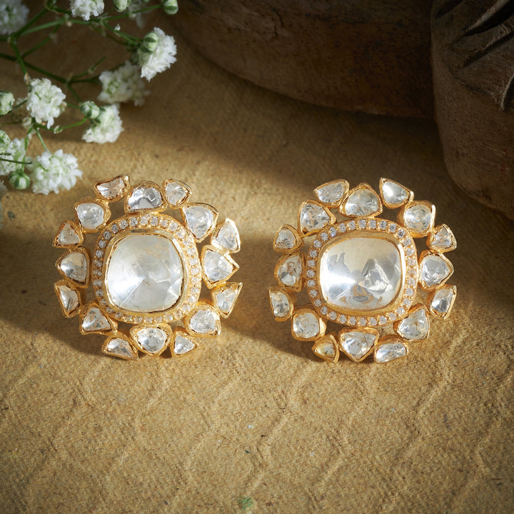 Zafira Moissanite Studs