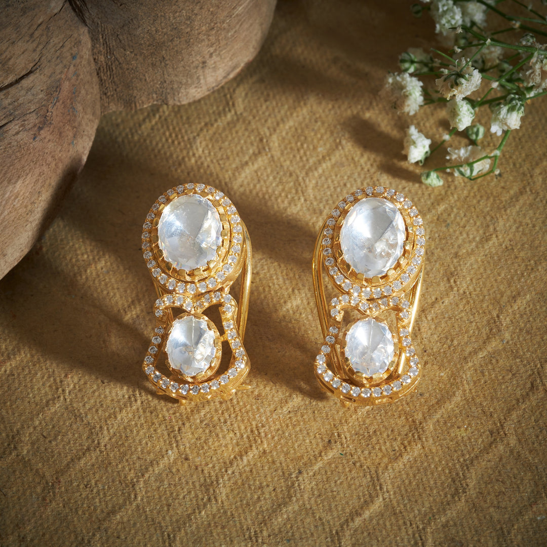 Ziva Moissanite Studs