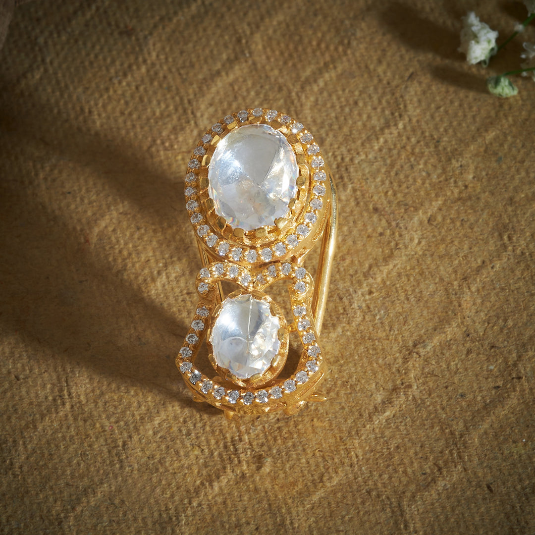 Ziva Moissanite Studs
