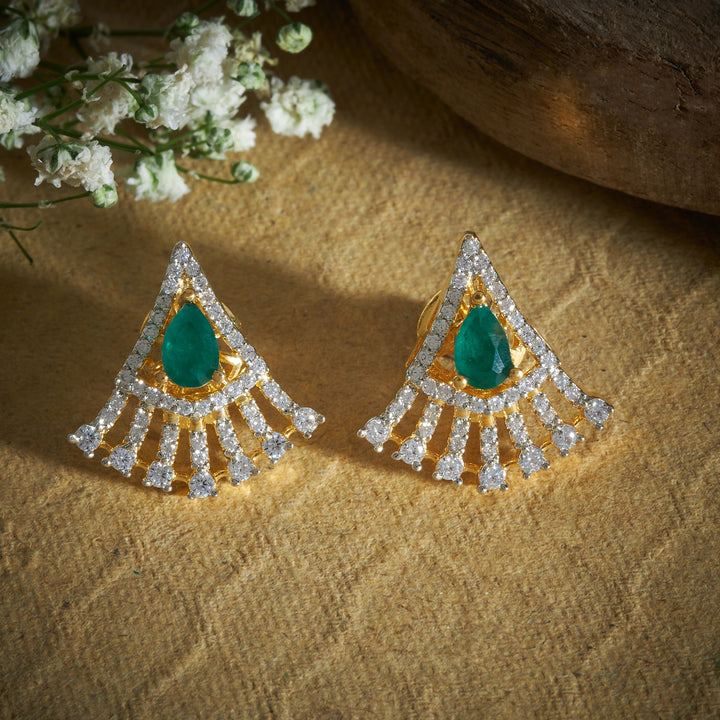 Elara Sparkle CZ Studs