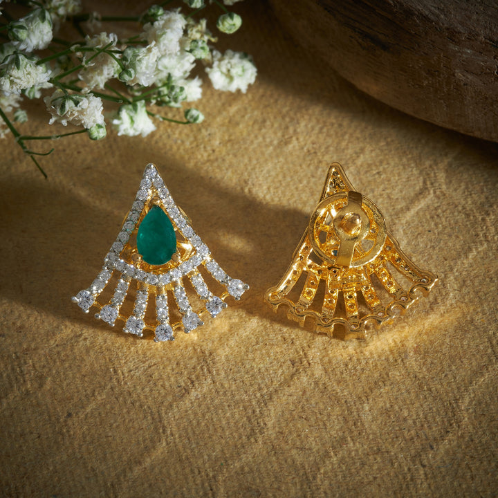 Elara Sparkle CZ Studs