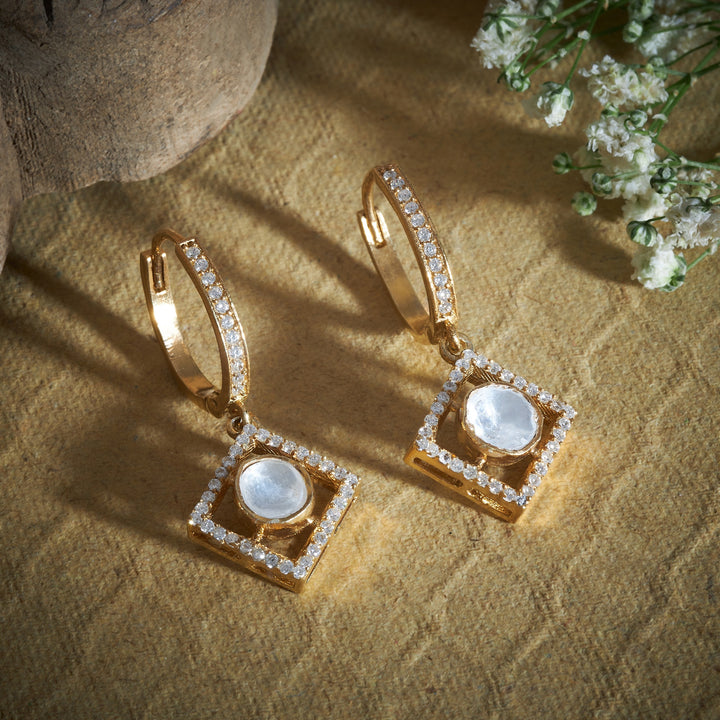 Rivya Moissanite Hoops
