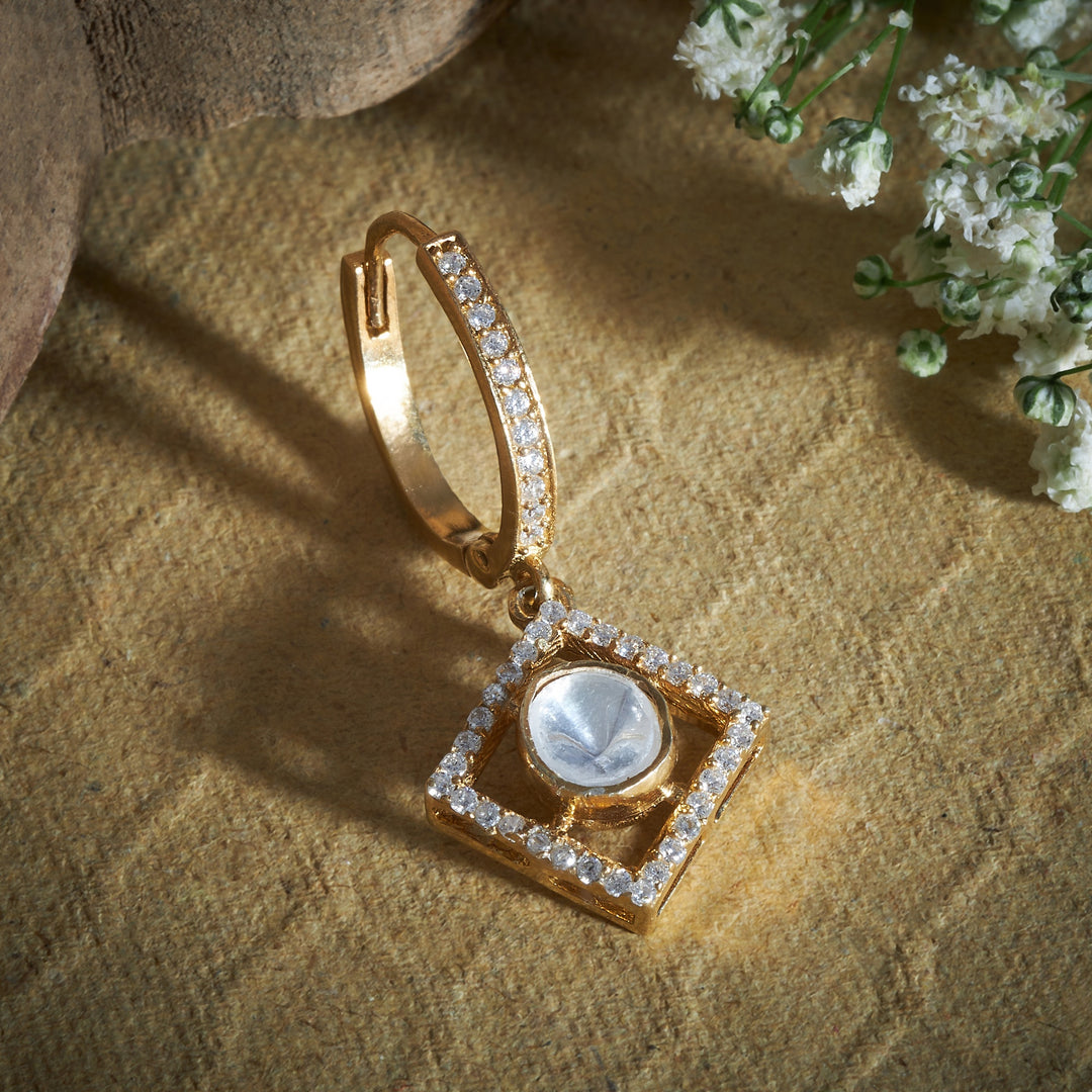 Rivya Moissanite Hoops