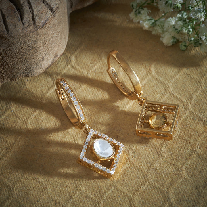 Rivya Moissanite Hoops