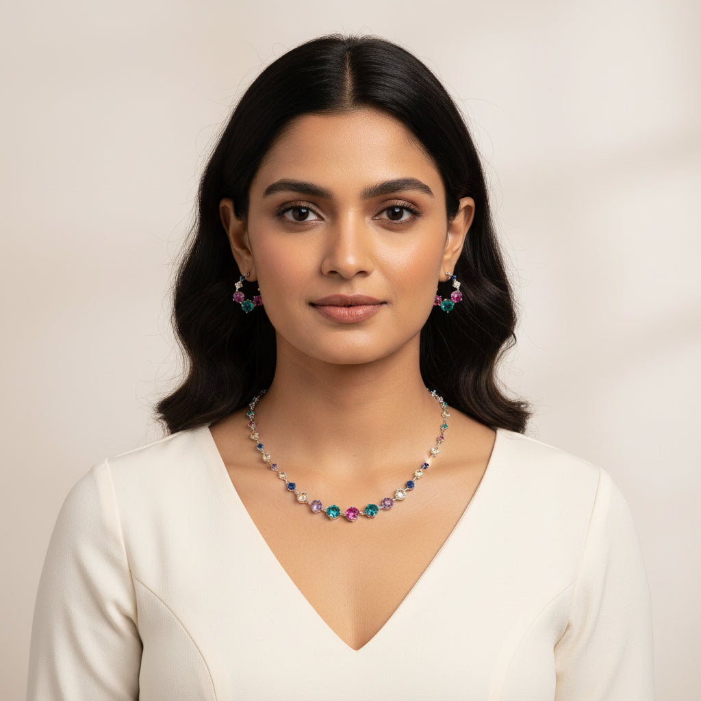 Amara Shine Necklace Set