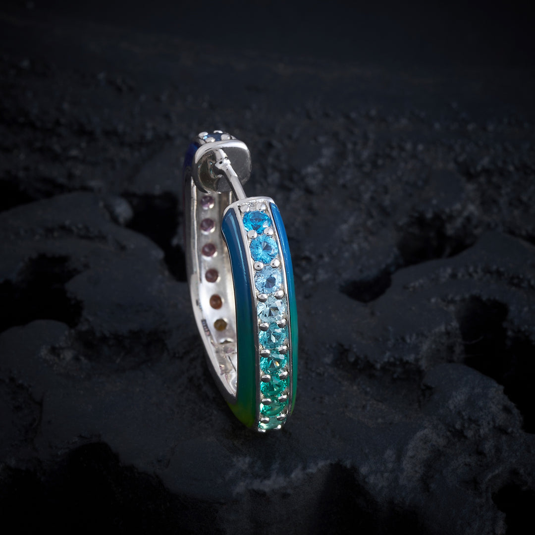 Elara Square Hoops