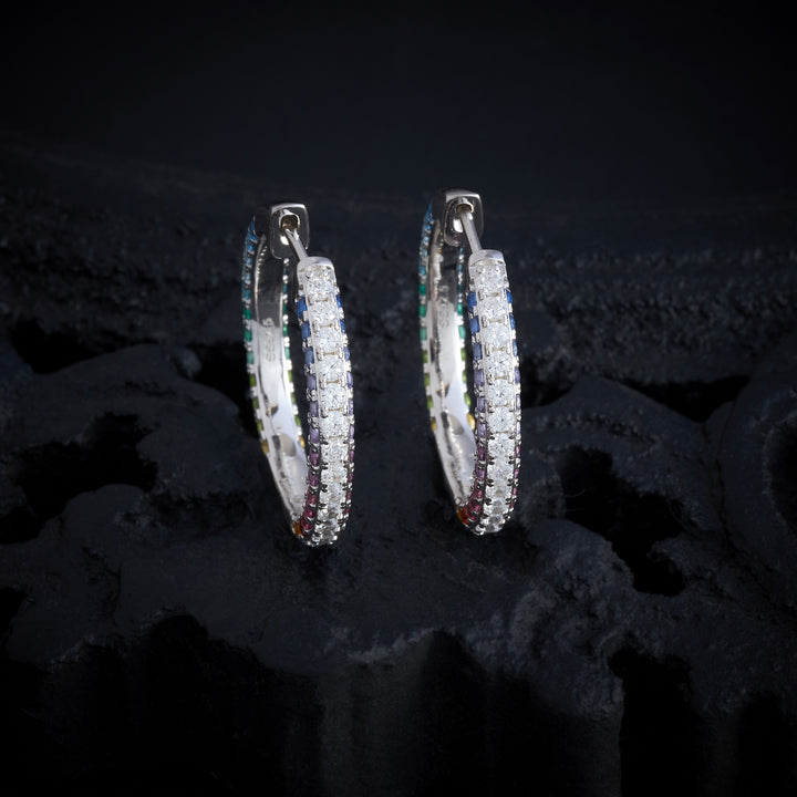 Celeste Circles Hoops
