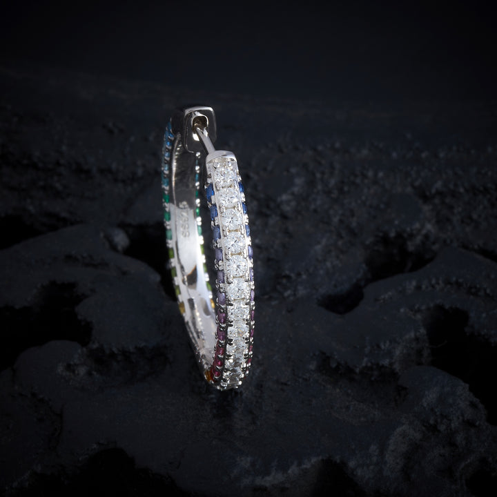 Celeste Circles Hoops