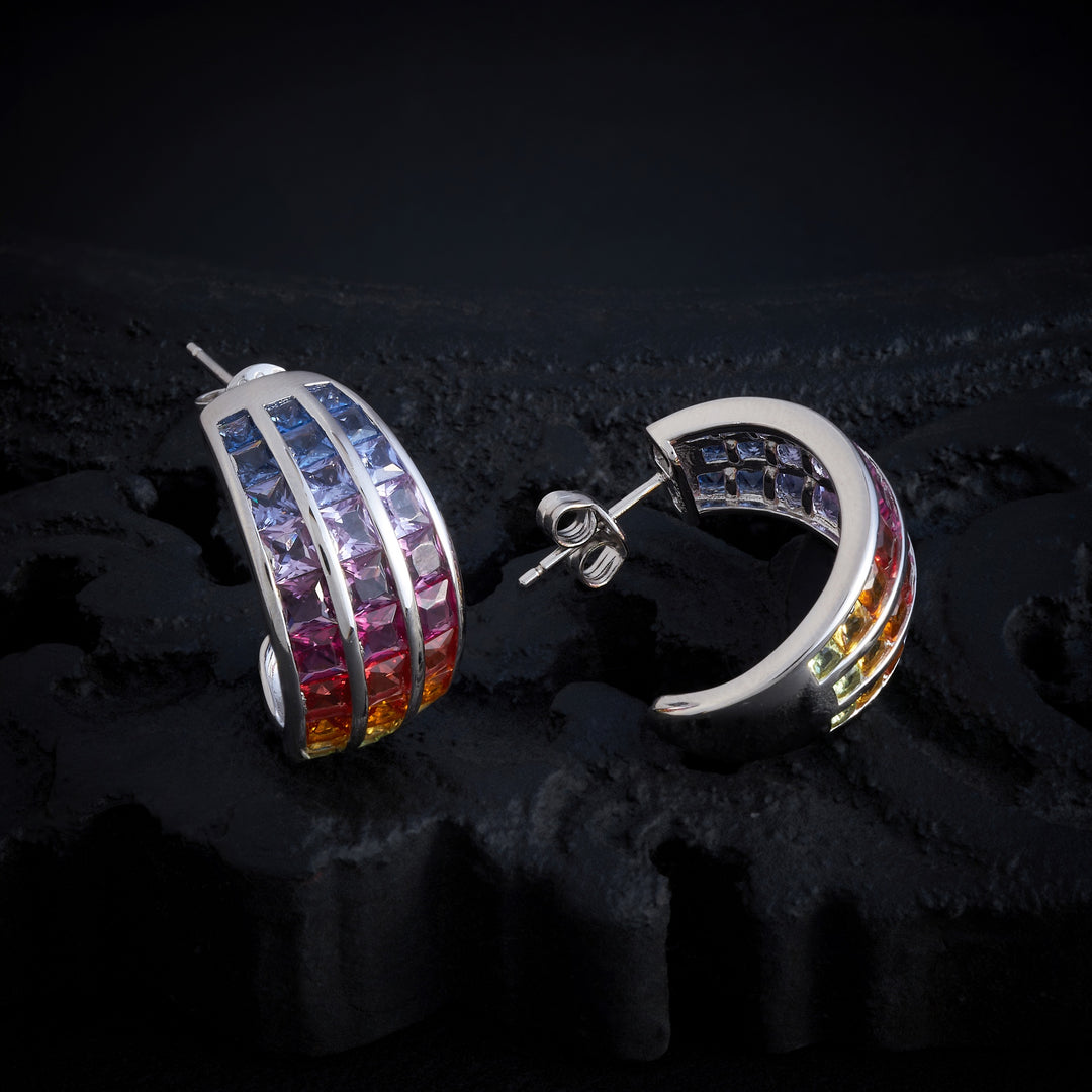 Aurora Shine Hoops