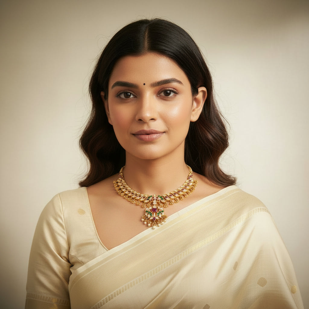 Ratanprabha Stone Necklace