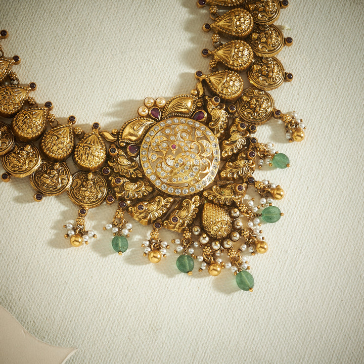 Padmamayur Temple Necklace