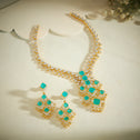 Anvika Glow CZ Necklace Set