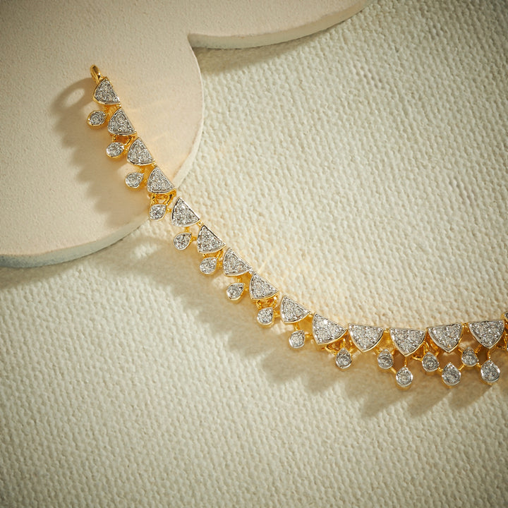 Anvika Glow CZ Necklace Set