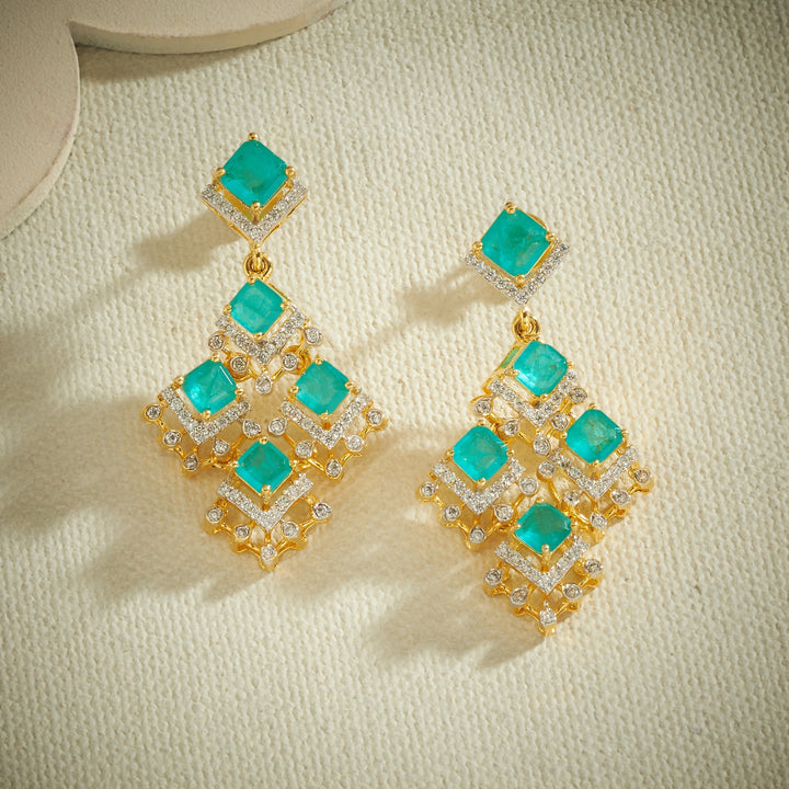 Anvika Glow CZ Necklace Set