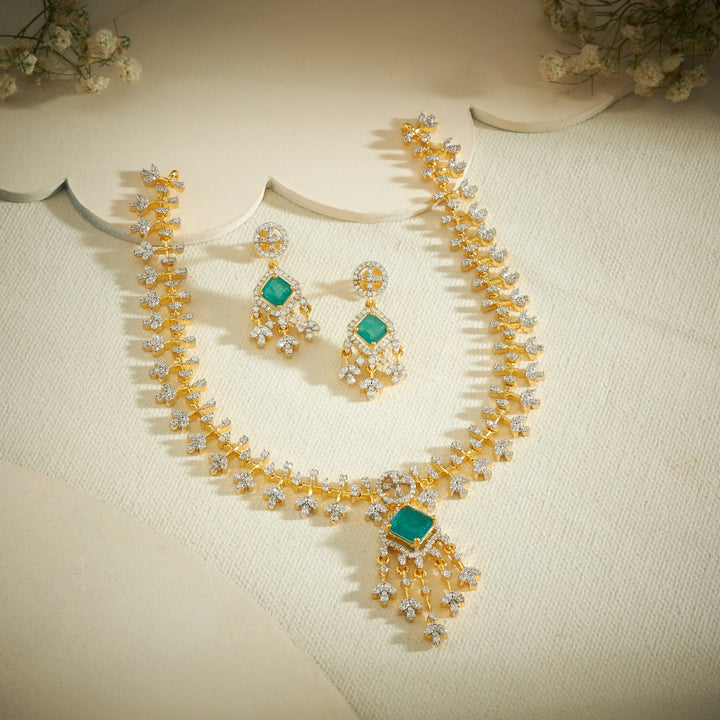 Ira Prism CZ Necklace Set