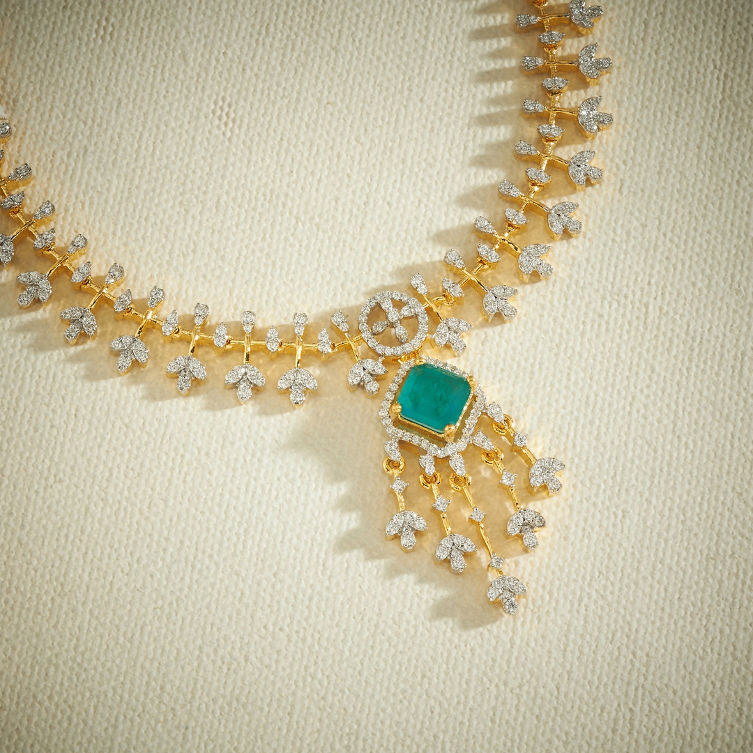 Ira Prism CZ Necklace Set