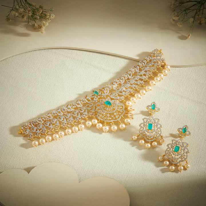 Myra CZ Choker Set