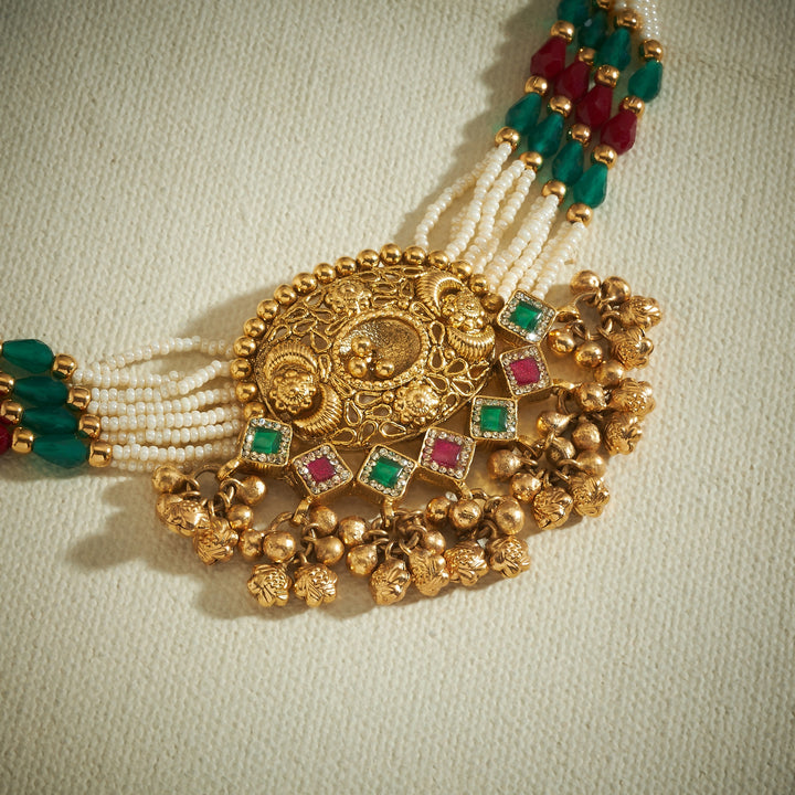 Rajwada Antique Choker Set