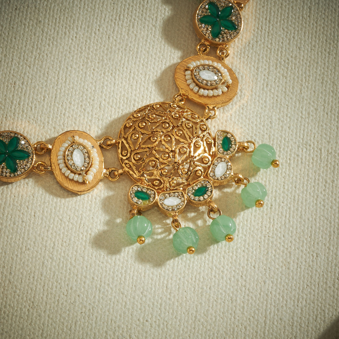 Regal Patina Antique Necklace Set