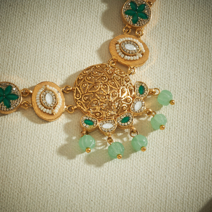 Regal Patina Antique Necklace Set