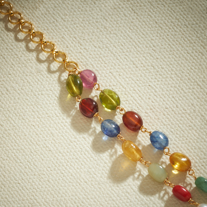 Gajaveera CZ Necklace