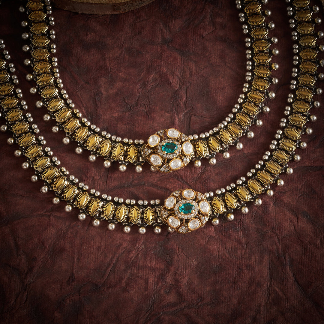 Petalya Oxidised Payal