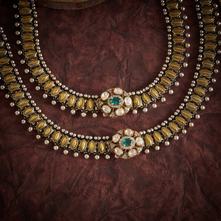 Petalya Oxidised Payal