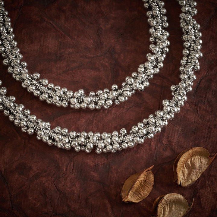 Phoolika Oxidized Payal