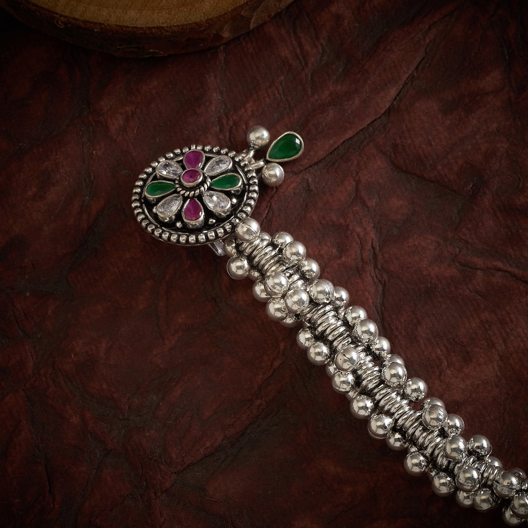 Phoolika Oxidized Payal