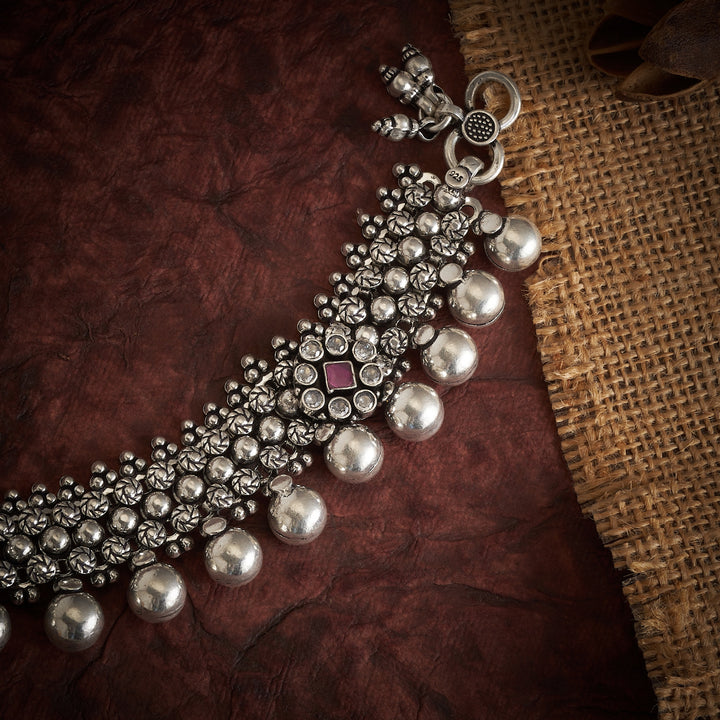 Jhanira Oxidised Payal