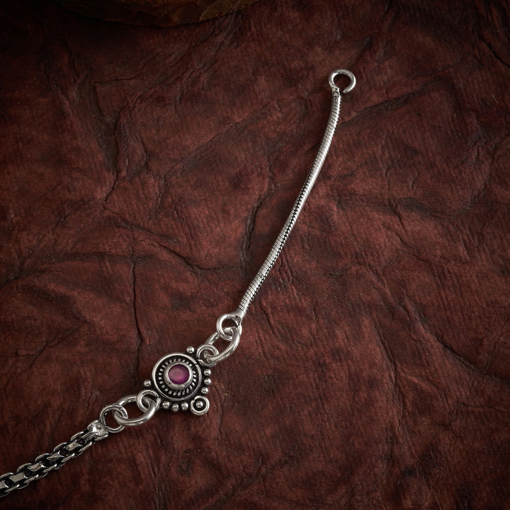 Oxidised Phool Payal
