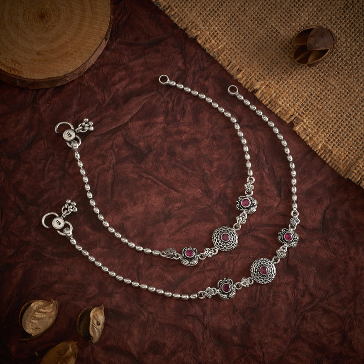 Chandrika Oxidised Payal