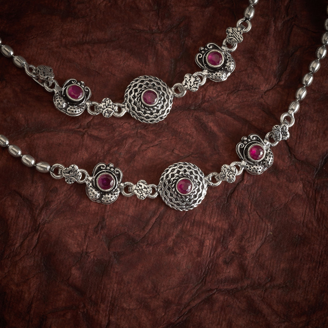 Chandrika Oxidised Payal
