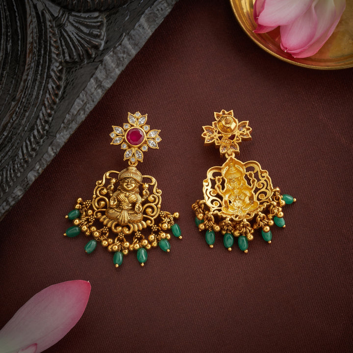 Lakshmikaara Temple Earring