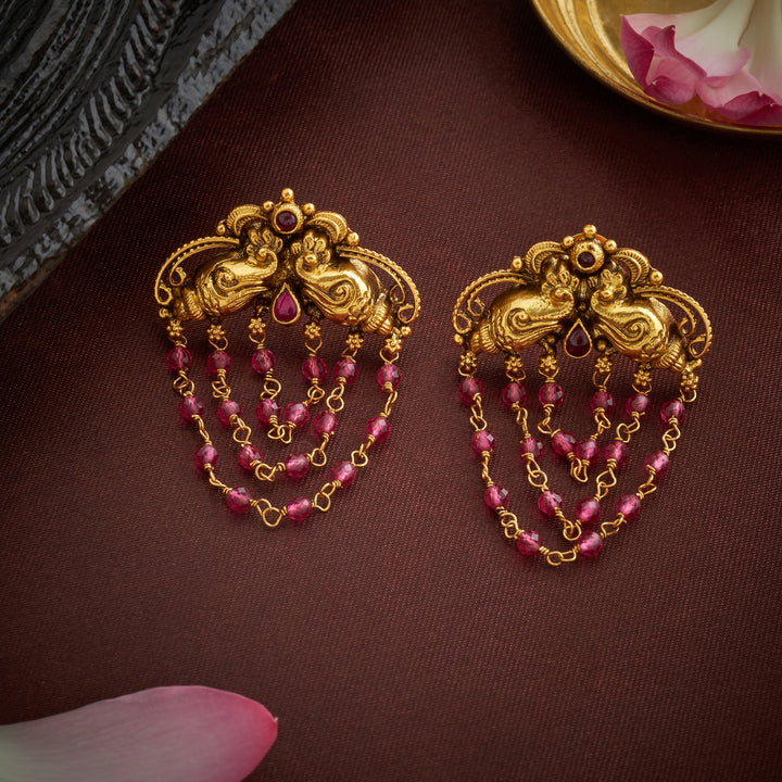 Shankhpriya Nakshi Studs