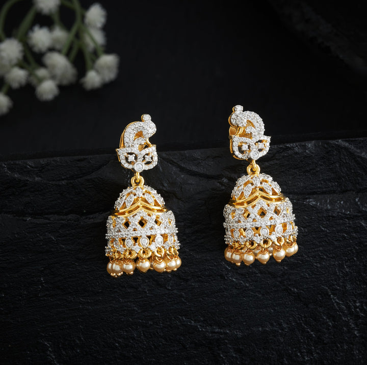 Plumelle CZ Jhumki