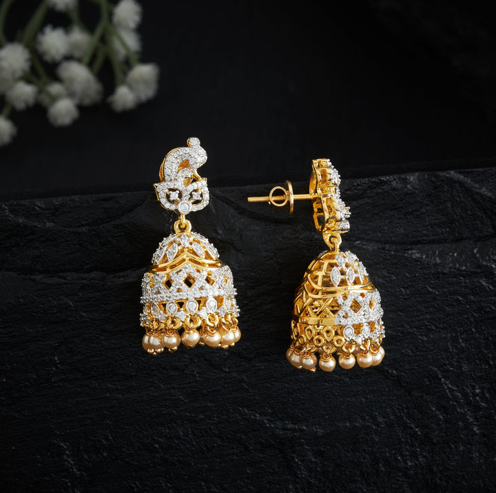 Plumelle CZ Jhumki