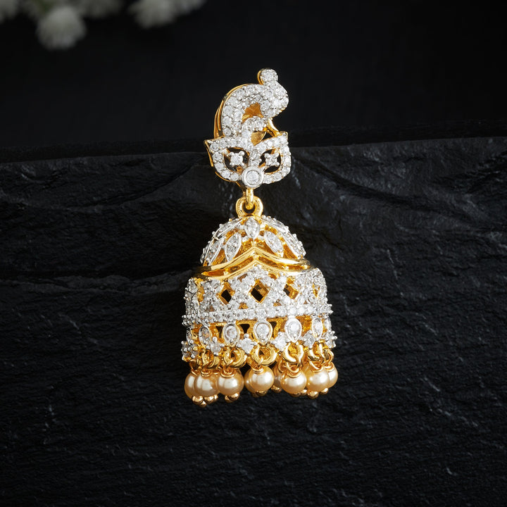 Plumelle CZ Jhumki