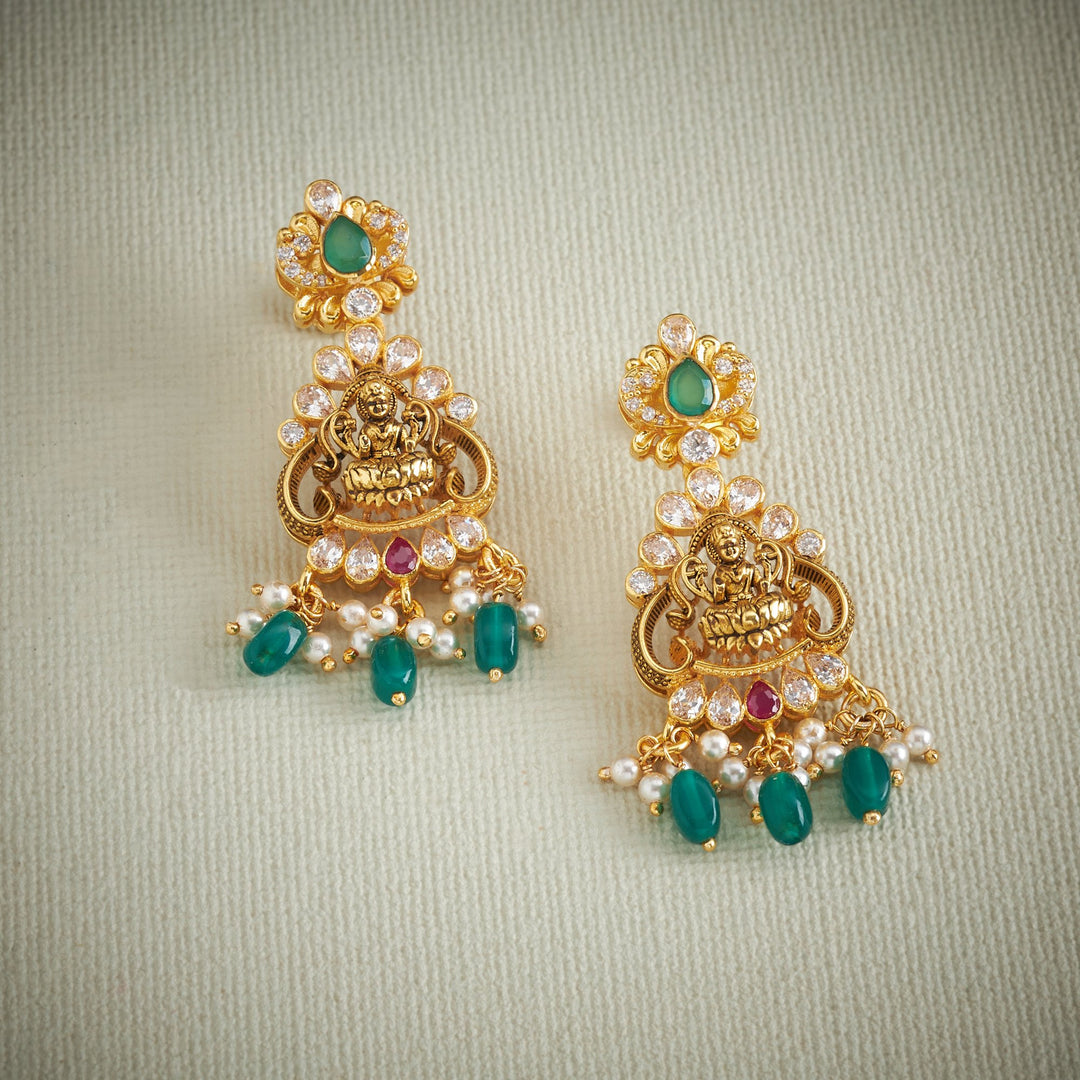 Plume-Lakshmi Temple Choker Set