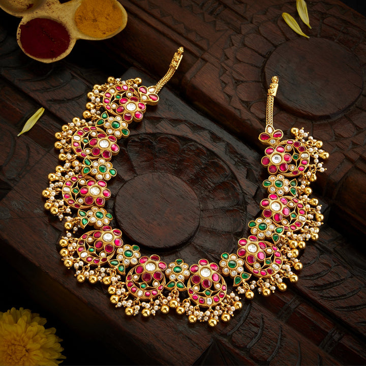 Pushvaira Kundan Necklace