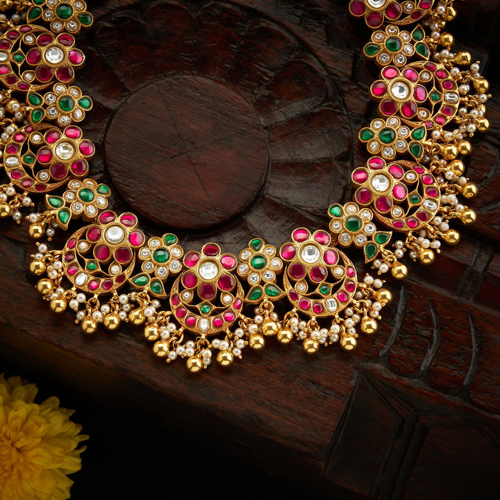 Pushvaira Kundan Necklace