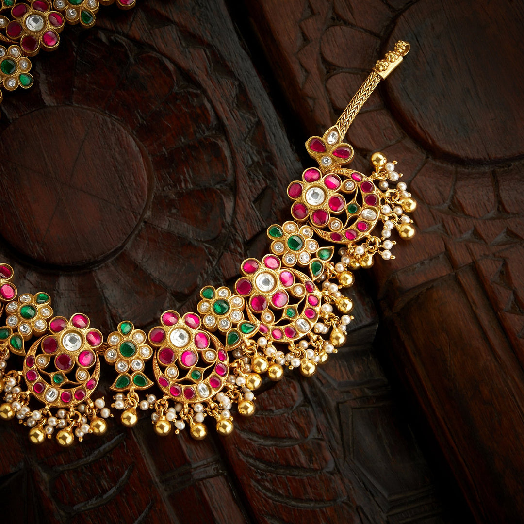 Pushvaira Kundan Necklace