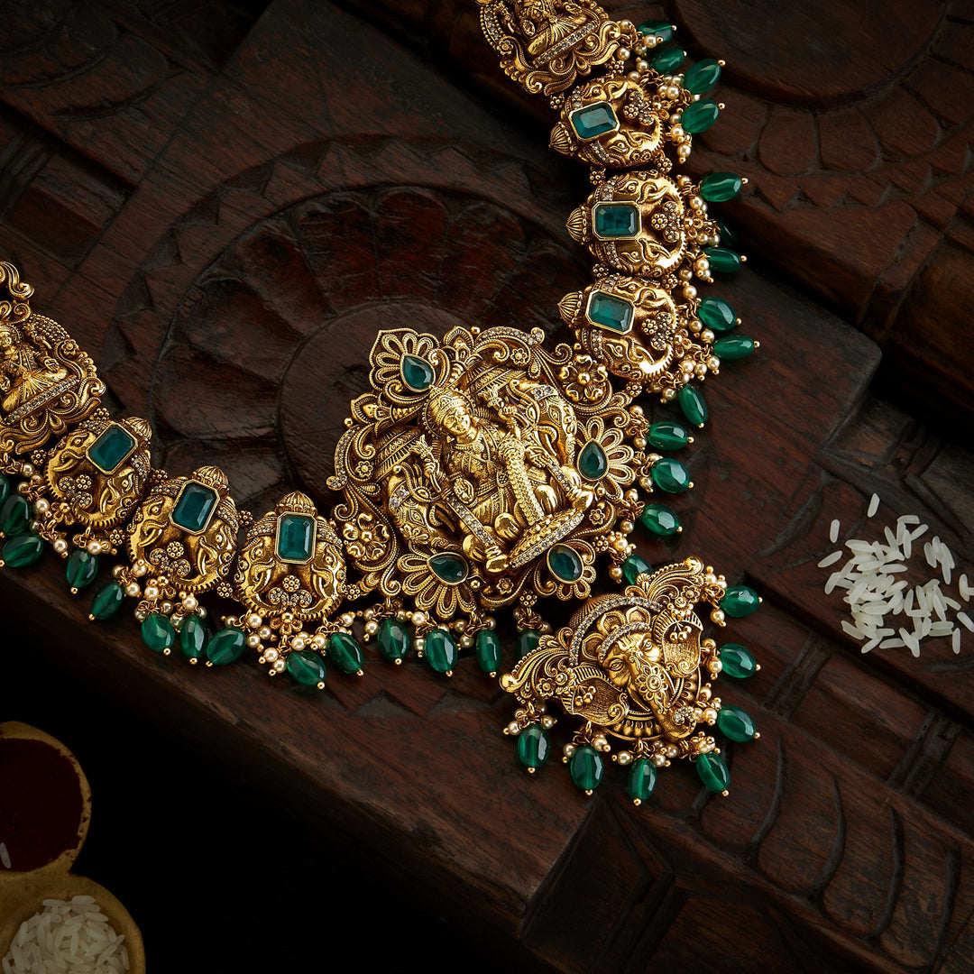 ShriVanya Temple Necklace Set