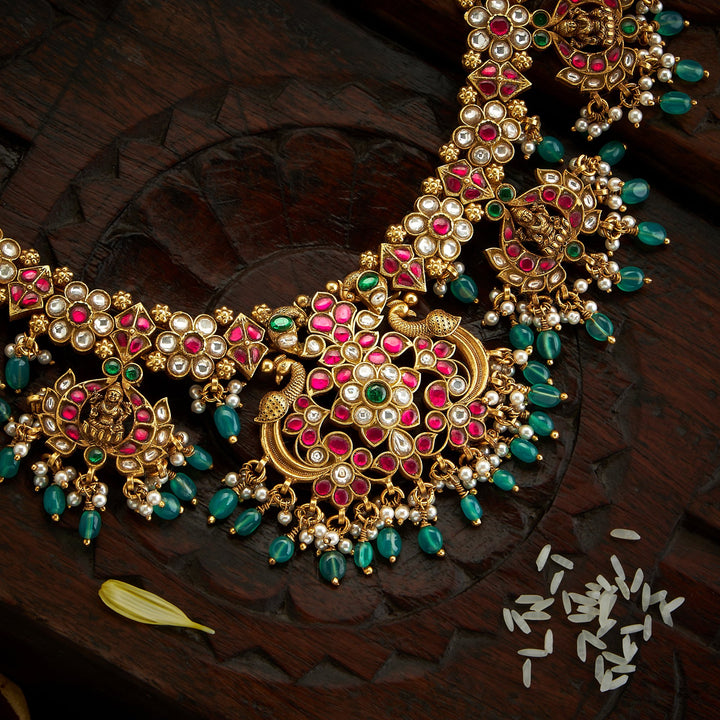 Saarviki Temple Necklace