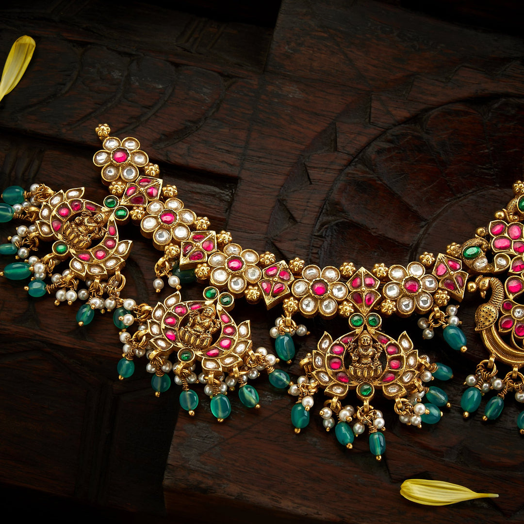 Saarviki Temple Necklace