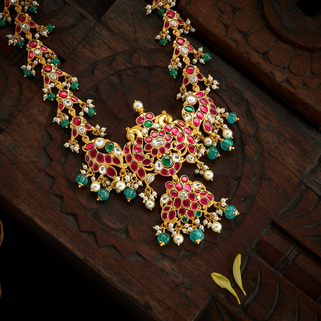 Swaralika Kundan Necklace Set