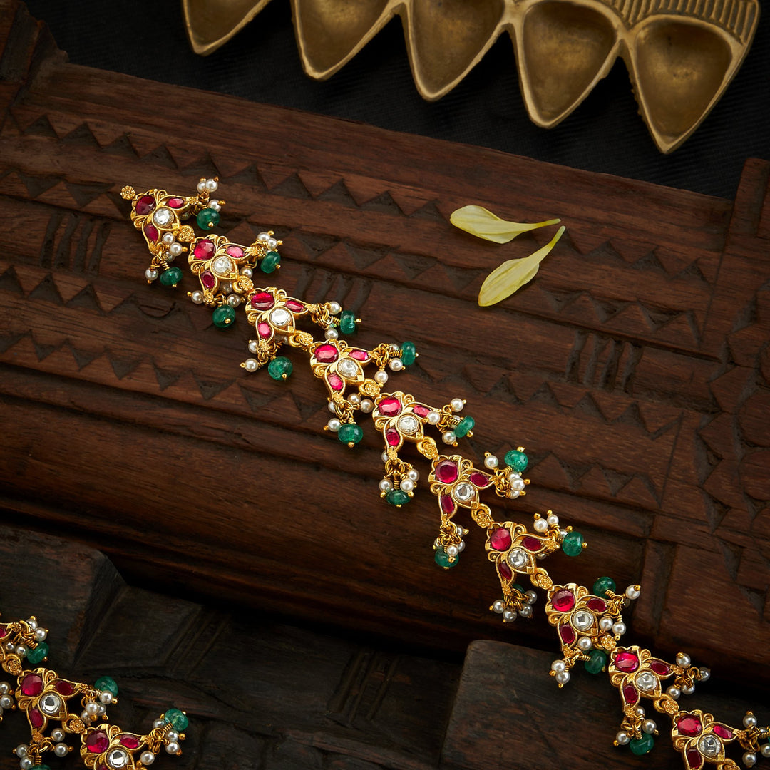 Swaralika Kundan Necklace Set